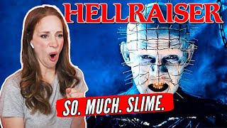 First Time Watching HELLRAISER Reaction It was GRUESOME [upl. by Odirfliw]