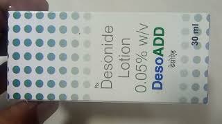 Desoadd Lotion  Desonide Lotion 005  Desoadd Lotion Uses Side effects Benefit Review Hindi [upl. by Lesirg111]