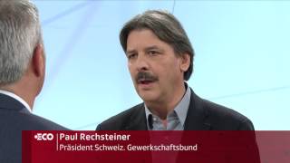 Ausbau der AHV auf Kosten der AHV – Paul Rechsteiner im Studio [upl. by Eremihc702]