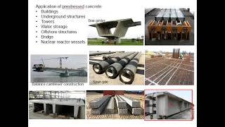 13 Application of Prestressed concrete [upl. by Hertzog]