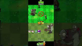 Pvz vs pvz 2  Cattails Sea Shroom Fume Shroom Plant Team Vs Gargantuar Zombie Team shorts [upl. by Ajay837]