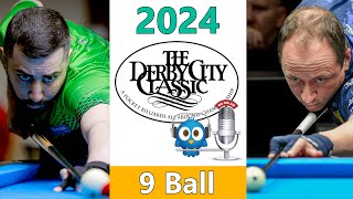 Shane Van Boening vs Mohammad Ali Berjaoui  9 Ball  2024 Derby City Classic rd 1 [upl. by Robet437]