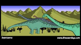 SUPERSAURUS  the jurassic period [upl. by Noscire]