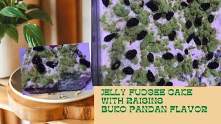 FUDGEE BAR CAKE NO BAKE RECIPEJELLY FUDGEE CAKE WITH RAISINS [upl. by Kezer301]