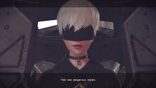 NieRAutomata walkthrough  Part 05 unlocking chapter select early [upl. by Jacobba314]