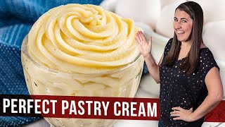 How to Make Perfect Pastry Cream  The Stay At Home Chef [upl. by Engenia]