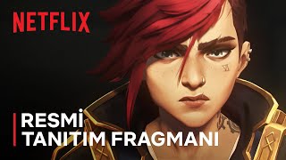 Arcane  2 Sezon Resmi Tanıtım Fragmanı  Netflix [upl. by Ailana]