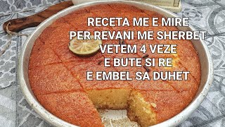 RECETA ME E MIRE E REVANISE ME SHERBET VETEM 4 VEZE E BUTE SI RE E EMBEL SA DUHET [upl. by Enellij]