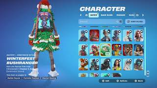 Reviewing Winterfest Bushranger Chapter 5 Season 1 Skin [upl. by Nudnarb]