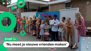 Hier moeten álle kinderen afscheid nemen van hun school [upl. by Ynaffit401]