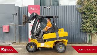 JCB TLT30D TELETRUK 4X4  4M TELEHANDLER  RS MACHINERY HIRE AND SALE [upl. by Alfi]