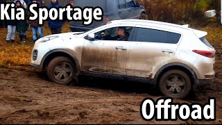 KIA SPORTAGE  Tries his hand at off road driving [upl. by Evalyn]