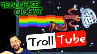 TROLLFACE QUEST TROLLTUBE  FENOMEN YOUTUBE VİDEOLARI [upl. by Shiverick]