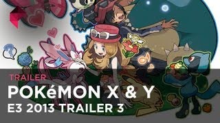 Pokémon X amp Y Trailer  E3 2013 [upl. by Hsak]