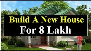 Build a 8 Lakh budget house  Low budget house plans and designs OJO HOMES [upl. by Anirahs]