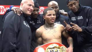 Gervonta Davis And Team Been Together From Age 5 Enjoy Winning Title Together EsNews Boxing [upl. by Gregorius57]