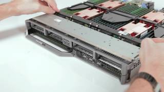 PowerEdge M820  Hard Drive Backplane [upl. by Rusert]