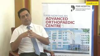 Dr Gaurav Bhardwaj Orthopaedics amp Joint Replacement  PSRI Hospital  in Hindi [upl. by Ylera]