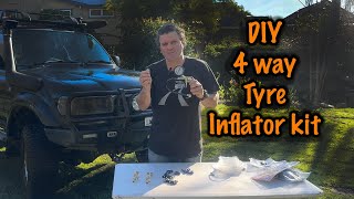 DIY 4way tyre Inflator [upl. by Ardussi]