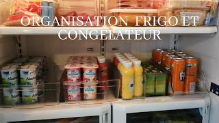 ORGANISATION Rangement frigo et congélateur [upl. by Benjie]