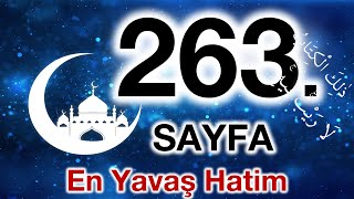 Kuran 263 sayfa  Hicr Suresi 3 sayfa  yavaş okuyuş 14 cüz 263 sayfa  ok takipli 263 sayfa [upl. by Yelats862]