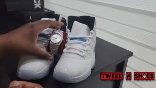 DHGATEJORDAN 11 LEGEND BLUE [upl. by Nomla]