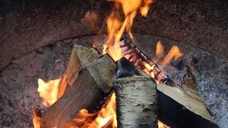 How to start a campfire in camping  Sepaq [upl. by Sorac319]