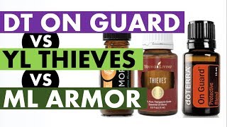 doTERRA On Guard VS Young Living Thieves VS Melaleuca Armor [upl. by Anig387]