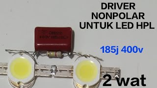 NONPOLAR UNTUK LED HPLmpc57 [upl. by Saibot]