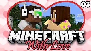 MINECRAFT WITH LOVE  EP 3  DIAMONDS [upl. by Anihsit665]