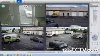 Remote Viewing and Operation of PTZ Camera over the internet through DVR [upl. by Janina589]