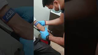 Thyroid Test sample collection video shorts shiv shortvideo fun funny freefire facts yt ai [upl. by Adnirol]