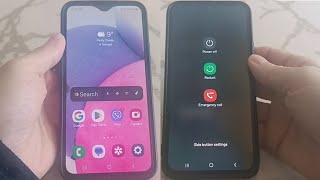 How to restart samsung A10s without power button [upl. by Rebeka]