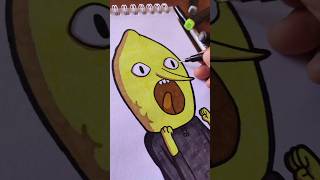 Limonagrio horadeaventura adventuretime cartoonnetwork elpintoraptor art drawing [upl. by Noonberg]