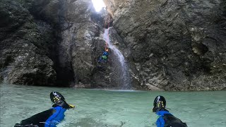 Slovenia  Canyoning in Fratarica [upl. by Epifano80]