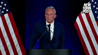 FULL SPEECH RFK Jr officially suspends 2024 campaign and endorses Trump [upl. by Adok]