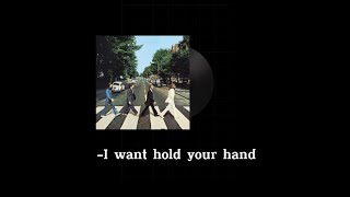 Music I want hold your handThe BeatlesEscutando músicas [upl. by Marys649]