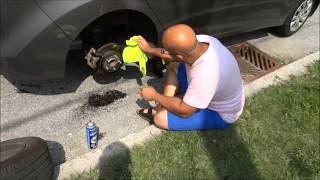 How To Clean The Brakes On A CarDegreasing Rotors Calipers And Pads [upl. by Adan]