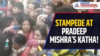 Chaos Erupts at Pandit Pradeep Mishras Katha in Meerut kubereshwardham [upl. by Nahsed568]