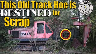 Will the OLD Excavator START amp is it WORTH Rescuing  1970s TrackHoe Sat for 25 years  Part 1 [upl. by Nnaik]