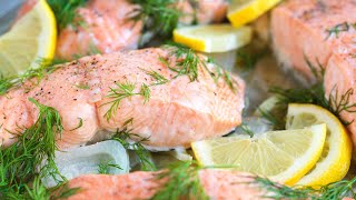 Perfect Poached Salmon Recipe [upl. by Parrnell]