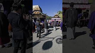 小浜の紋付祭り2024本祭り 午前の部 すれ違う鳥居町さん新町さん [upl. by Eileek]