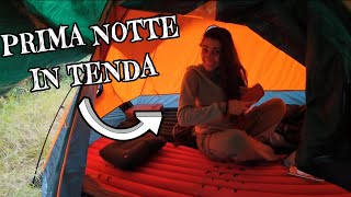 PRIMA NOTTE IN TENDA PER ARIADNA SpagnaItalia [upl. by Annaerdna]