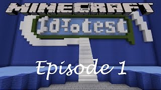 Minecraft Idiotest Episode 1 [upl. by Sulohcin757]