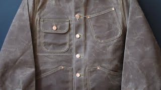 Sidnaw Company 20oz waxed Canvas Jacket [upl. by Glori302]