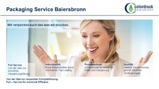 Packaging Service Baiersbronn [upl. by Shult]