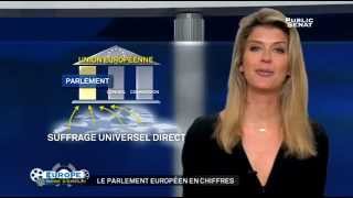 Européennes mode demploi  Le parlement européen en chiffres [upl. by Htebiram]