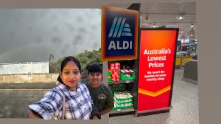 Vlog 22 Weekend begins with Hail storms and Weekly Grocery Shopping  Aldi [upl. by Sirac]