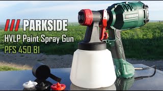 PARKSIDE® HVLP Paint Spray Gun  PFS 450 B1 [upl. by Mitchell]