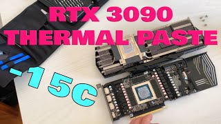 RTX 3090 Teardown Disassembly and Thermal Paste Replacement  RTX 3090 Zotac Trinity [upl. by Meela]